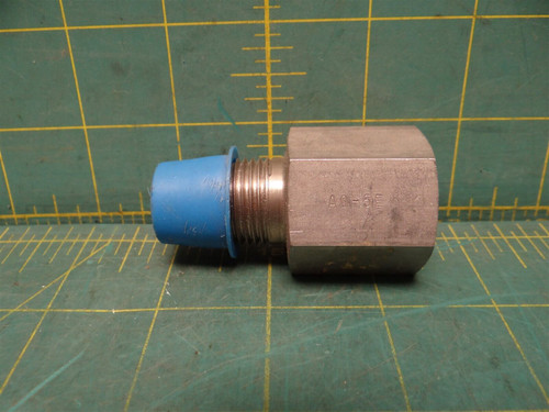 Weksler Pressure Gauge Snubber A0-5E 1/2" NPT Stainless Steel 20,000 PSI