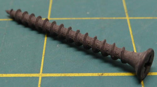 QTY: 25 Buildex Steel Phillips Flat Head Screw 4mm-10 X 2" (M4)