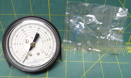 2.5" Johnson Controls Temperature Adjusting Gauge  X-200-181  02-896-449