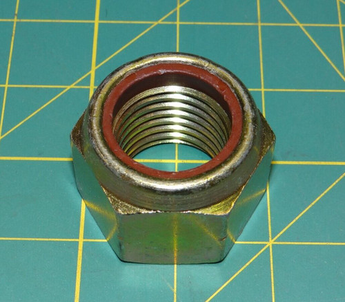 Steel Nylon Insert Lock Hex Nut 1-1/8"-7, 1-13/16" Across Flats