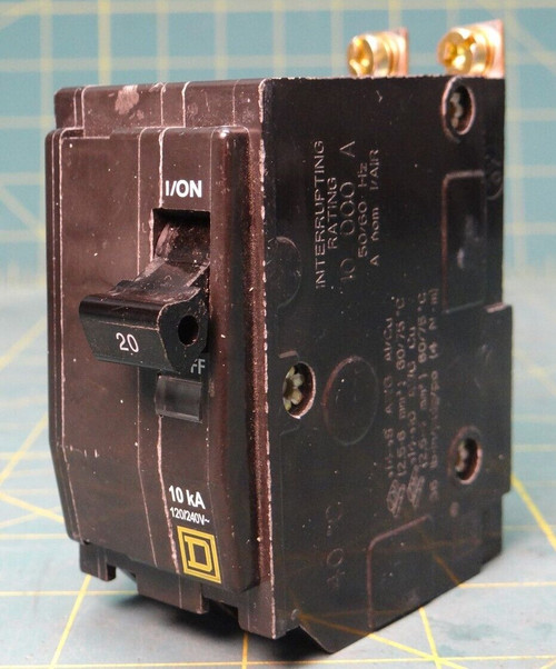 Square D QO220 2-Pole 20A 240V Circuit Breaker