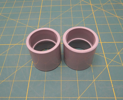 Scepter 1 1/4" PVC Coupling *LOT OF 2*