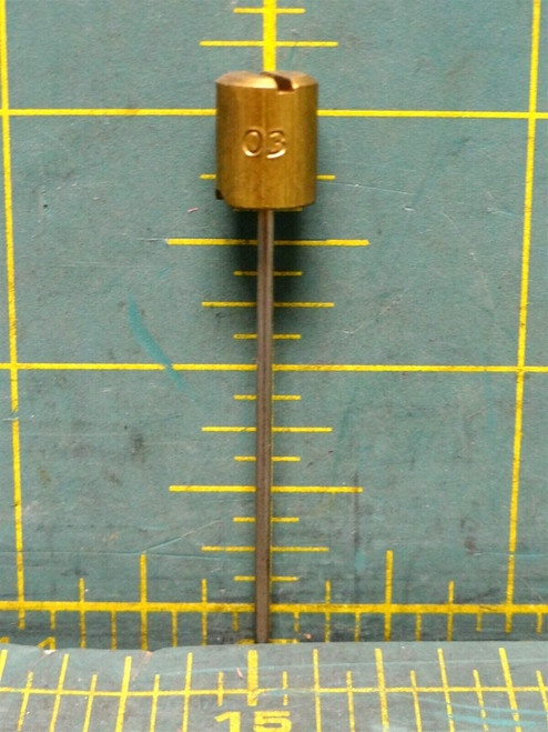 Ray Pressure Snubber Piston Model Number 3, Brass