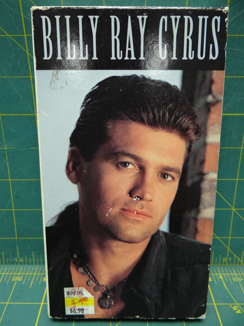 Billy Ray Cyrus Music Videos / Interview VHS Rare! Achy Breaky Heart
