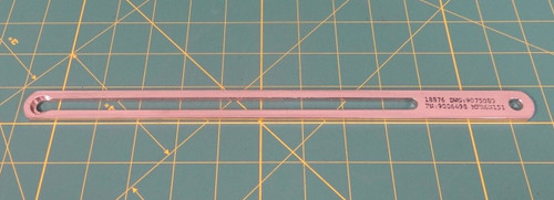 12-Inch Steel Locking Stay P/N 9086498 NSN 5340-00-489-8311 