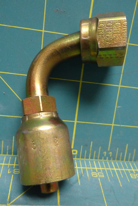 Parker 1J543-8-6 Seal-Lok, 90° Elbow-Medium Drop 43 Series Hydraulic Fitting