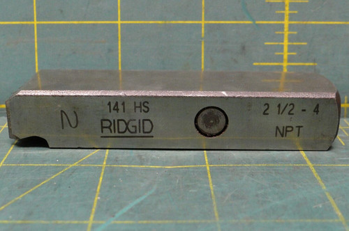 Ridgid 38120 Pipe Die #2, 2-1/2" - 4"-8 TPI NPT HS For 141 Geared Pipe Threader