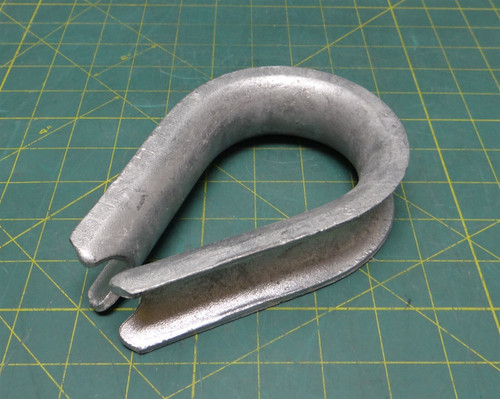 Crosby G-414 CG Heavy Duty Wire Rope Thimble for 1 1/8"-1 1/4" Rope 6.5" Height