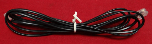 6 Feet Fax Cord / Phone Cable Black Coating