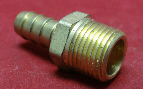 Barb Connector To Male Pipe 3/8" Hose Barb 3/8" Male NPT