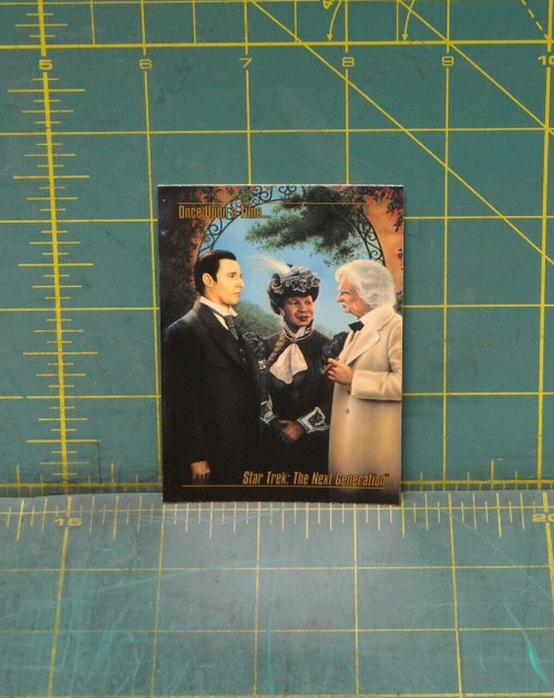 Star Trek Master Series Skybox 1993 Final Frontier #51 Once Upon a Time