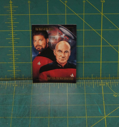 Star Trek Master Series Skybox 1993 Final Frontier #48 The Best of the Best