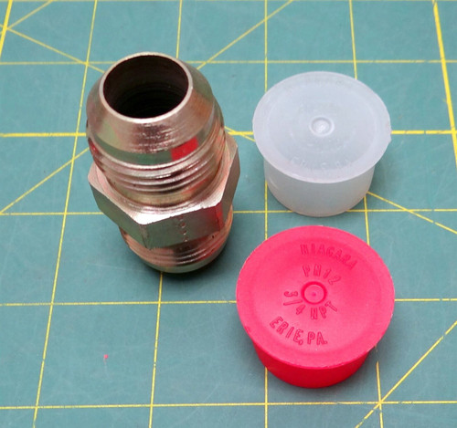 NEW Parker VS216P-12 Hex Nipple 3/4", 1-1/16 Hex, Brass Fitting