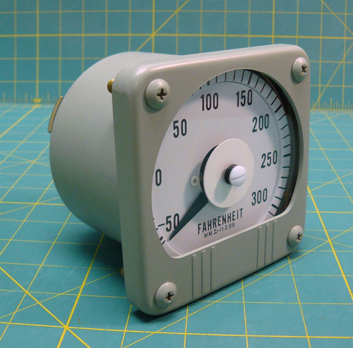 Metermaster MMI-11289 Temperature Indicator NSN 6625-01-363-7231 -50 - 300 Deg F