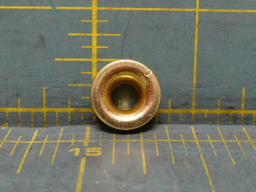 (24) Herndon Brass Grommets MS20230BS10 1/4" ID x 2/3" OD NSN: 5325-00-231-6582