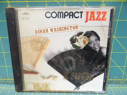 Dinah Washington - Self-Titled 1987 CD Compact Jazz – 830 700-2 