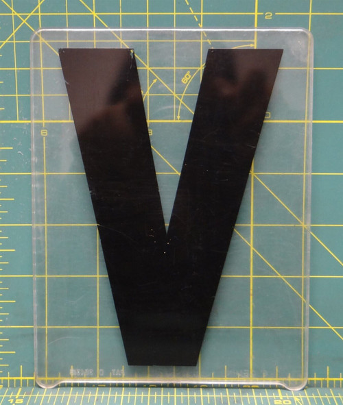 (V) 7" x 5" Acrylic Wagner Zip-Change Marquee Sign Changeable Letter