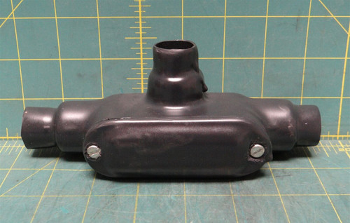 Thomas & Betts PVC Coated Condulet 1/2" Type T Rigid Conduit W/ Cover T50M