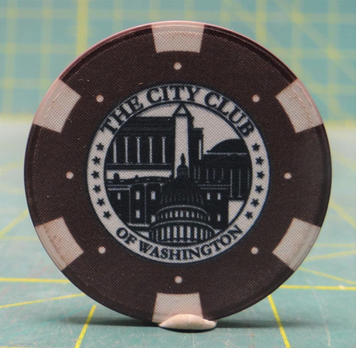 The City Club of Washington 'Complimentary Appetizer At Lunch' Token