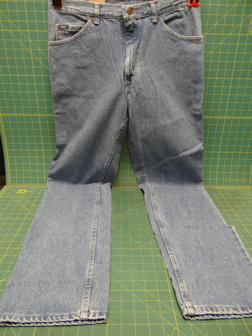 Lee Jeans Lee Regular Straight Leg 34 x 34 Classic Stone Denim Blue Jeans