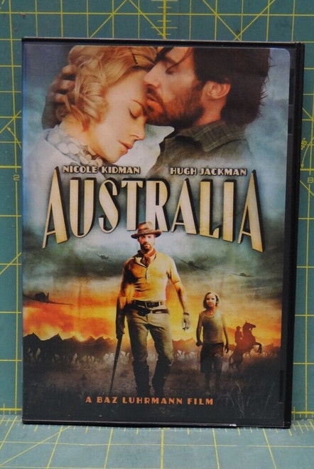 Australia (2008) Nicole Kidman, Hugh Jackman & Brandon Walters War Romance DVD