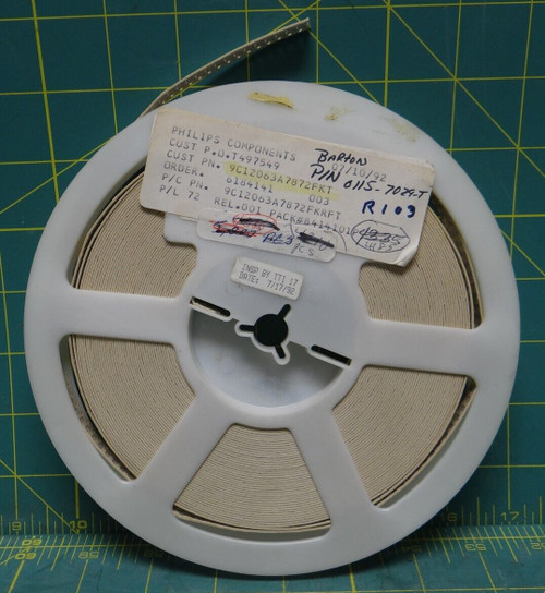 Reel of Philips Components Resistors 9C12063A7872FKT 1206 TC100 RC02H 78K7 1%