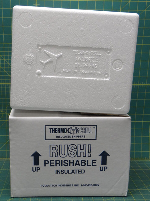Polar-Tech Ind. Thermo-Chill Insulated Cold Shipping Kit w/Foam Insert ON12C 