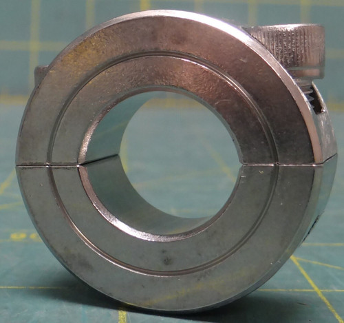 Climax 2C-087-Z Two-Piece Shaft Clamping Collar Steel 1.63″ OD 0.875″ Bore Dia