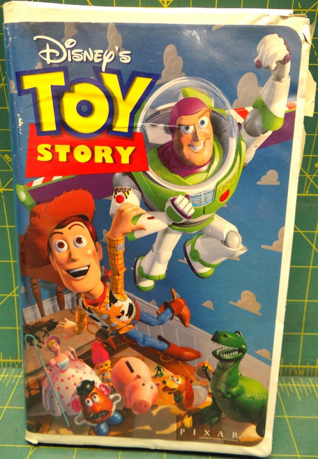 Toy Story 1995 VHS Tape Clamshell Rated G Disney Pixar