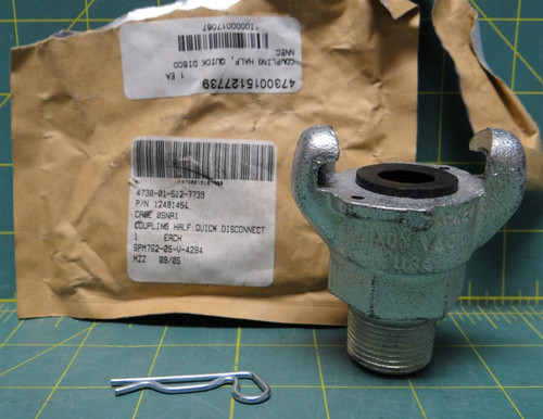 Two Lug Universal Quick Disconnect Coupling Half NSN: 4730-01-512-7739