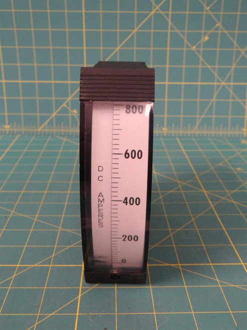 Weschler VX-252 Meter-Style Ammeter 0-to-800 D.C. Amperes NSN 6625-00-463-4368