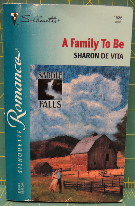 A Family To Be By Sharon De Vita, Silhouette Romance #1586, 2002 Paperback
