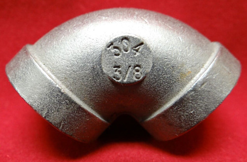 Elbow Pipe Connection 316 3/8" Female Connections, S 150 LB