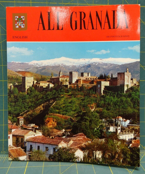 All Granada 166 Photographs, City Information Hardcover Book by Escudo De Oro