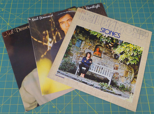 Classic Neil Diamond Promo Vinyl Stones, September Morn, Heartlight VG+