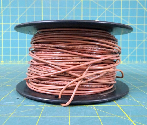 MTW 16 Gauge Brown Stranded Copper Wire - Partial Reel - Approx. 250'