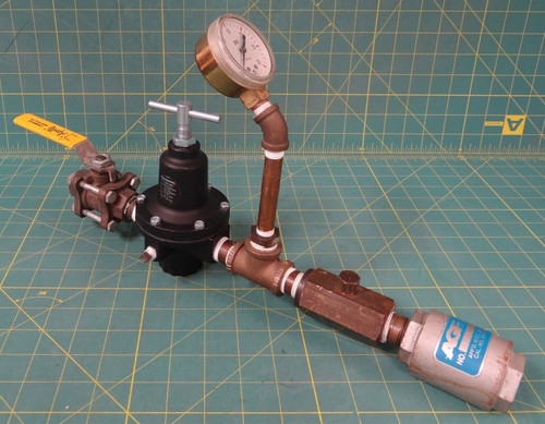 CA Norgren 11-002-067 Fluid Pressure Regulating Valve w/Flash Arrestor #1