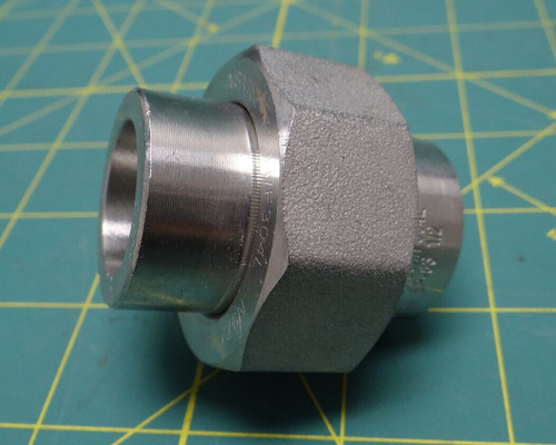 1/2" Octagon Socket Weld Pipe Union A/SA182 F304/F304L N972 3M SP-83