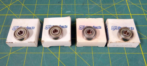 QB Products 627ZZ Annular Ball Bearings - LOT OF 4