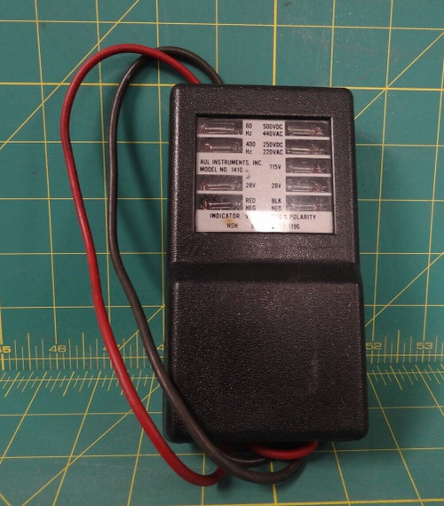 Sierra 1410 Line Volt Indicator 6625-00-132-1196 25-600 Volts AC/DC