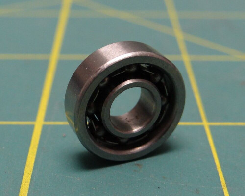 Single Row Open Ball Bearing 0.2480" ID 0.6255" OD 0.1950 Thick