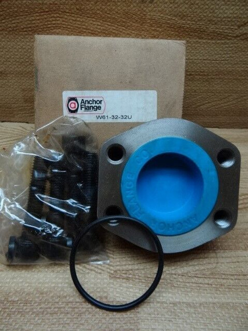 Anchor Flange W61-32-32U Hydraulic Flange With Hardware and O-Ring MPN: W613232U
