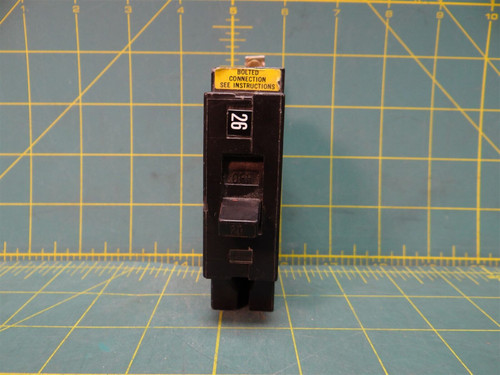 Square D EHB14020 Circuit Breaker 20 Amp 1 P 120/240/277 VAC At 50/60 Hz 65kA