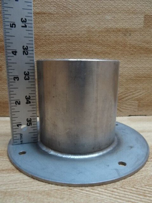 Camco Heavy Duty Bulkhead Pipe Fitting 316 SS 2.5-Inch 