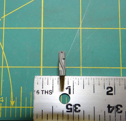 (1) Number "2" Vintage Metal Typeset Letterpress Block 'Gothic Condensed' 36pt.