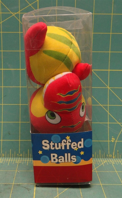 Collectable 3-Piece Ankyo Stuffed Balls-Red Dino Dinosaur Kid's Toy Set