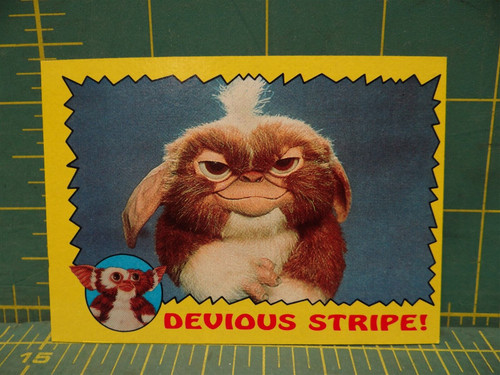Gremlins Collectible Trading Card 1984 Devious Stripe! #23