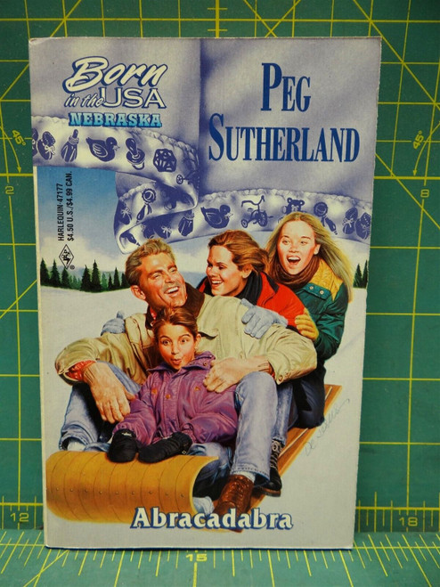 Abracadabra Peg Sutherland Born in The USA Nebraska Harlequin Paperback Romance