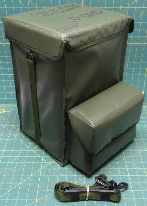 Graseby Green Insulated Transit Case GID-3 P/N: 5-15-19012 NSN 6665-01-448-6483