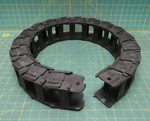 1.17m Length KabelSchlepp 0625.23 Cable Carrier, 90mm Width, 61mm Height